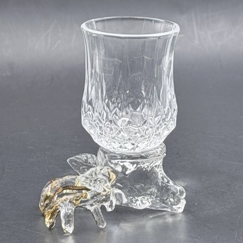 Decorative Crystal Glassware with Sculpted Base | OEM & ODM Glassware Manufacturer