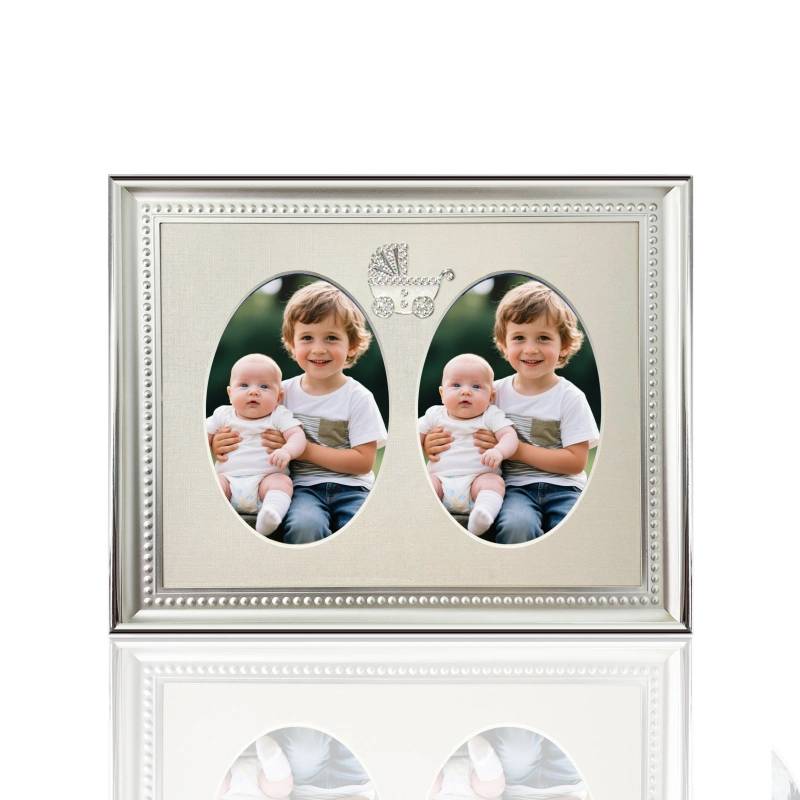 Custom Aluminum Alloy Photo Frame with Dual Window Design | OEM ODM Manufacturer