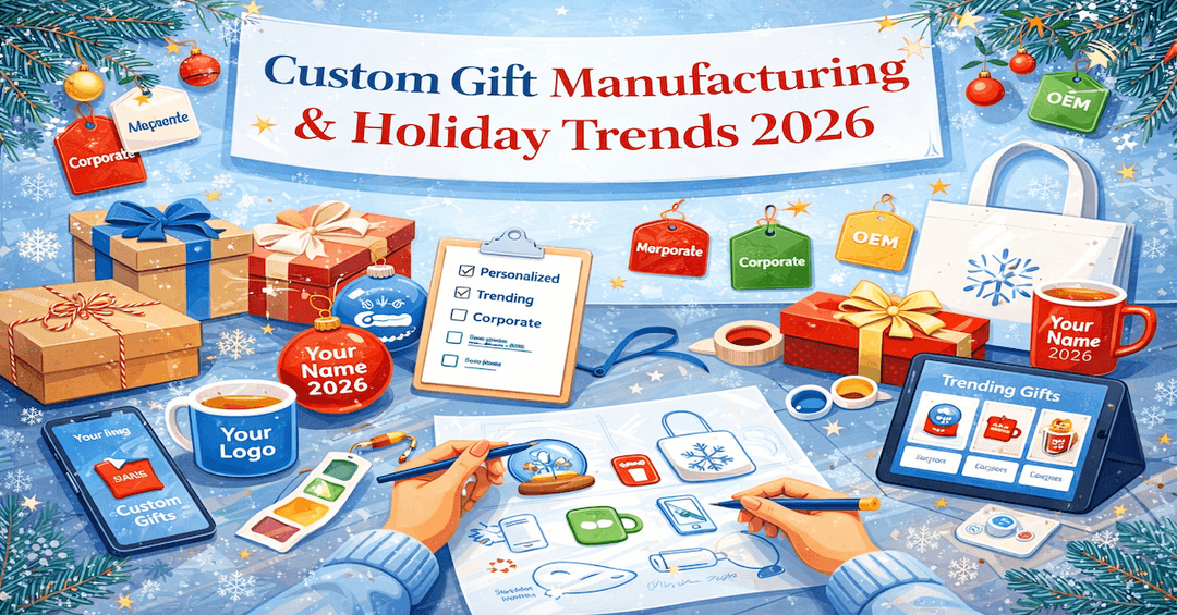 Custom Gift Manufacturing in 2026: Trends, Strategy, and Scalable Solutions for Modern Brands