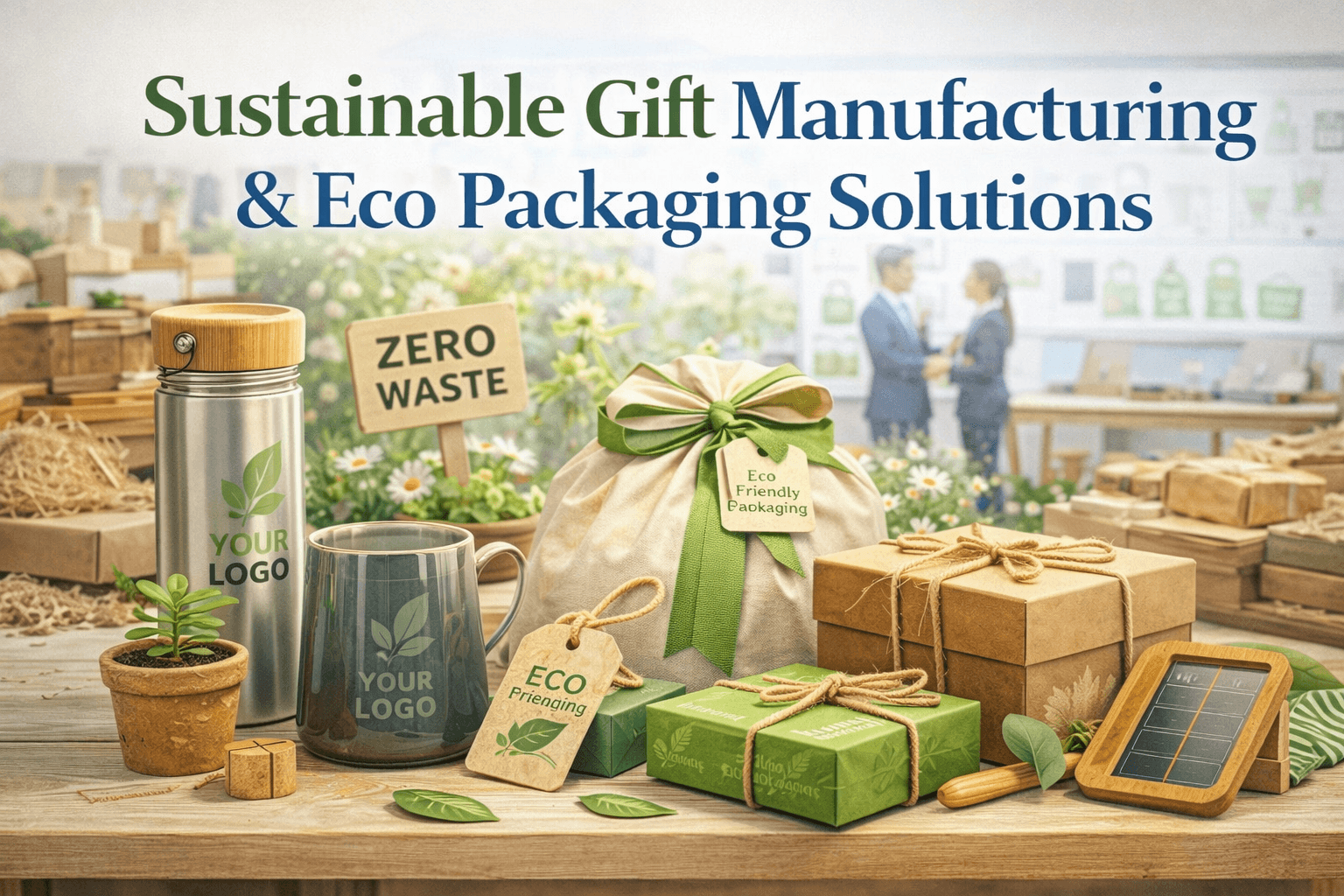 Sustainable Gift Manufacturing: The Future of Eco-Friendly Packaging and Corporate Gifting