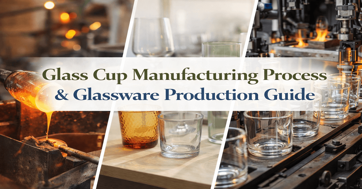 玻璃杯制造工艺：材料、技术和定制生产指南