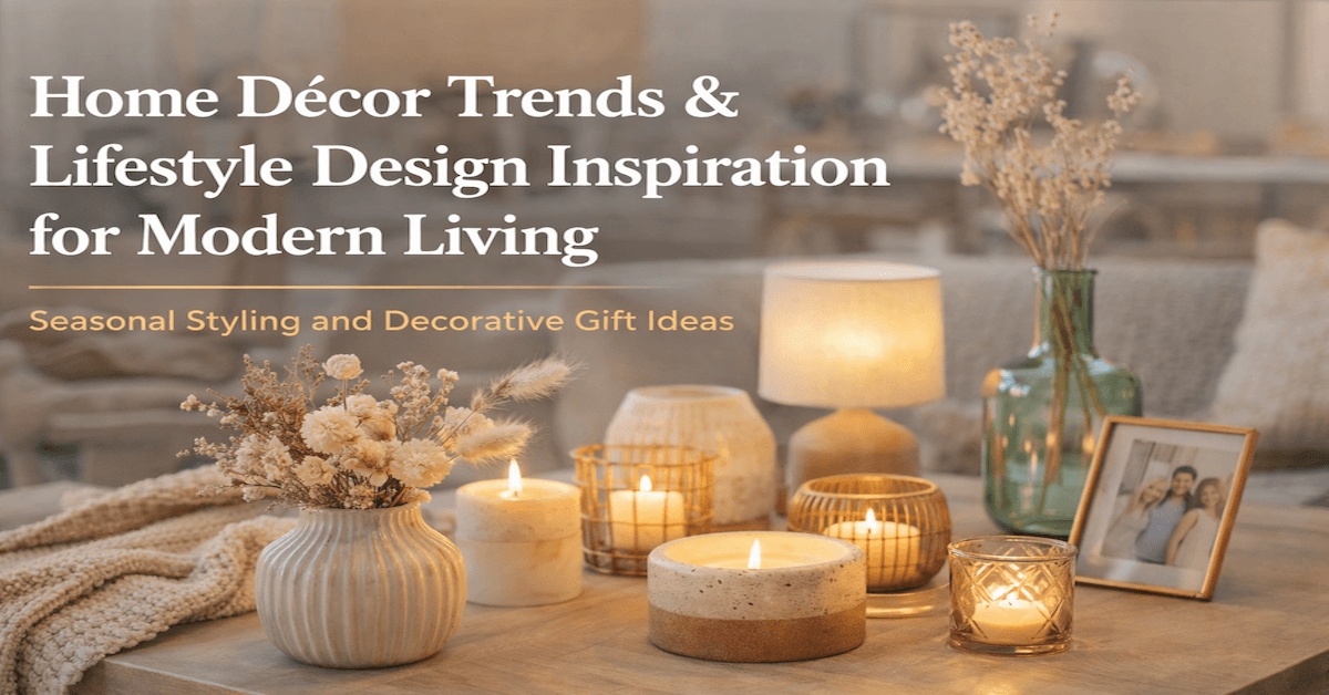 Home Décor & Lifestyle in 2026: Designing Spaces That Feel Personal, Warm, and Market-Ready