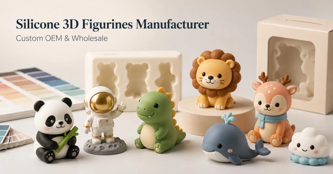 Silicone 3D Figurines Manufacturer Guide for Custom OEM and Wholesale Buyers