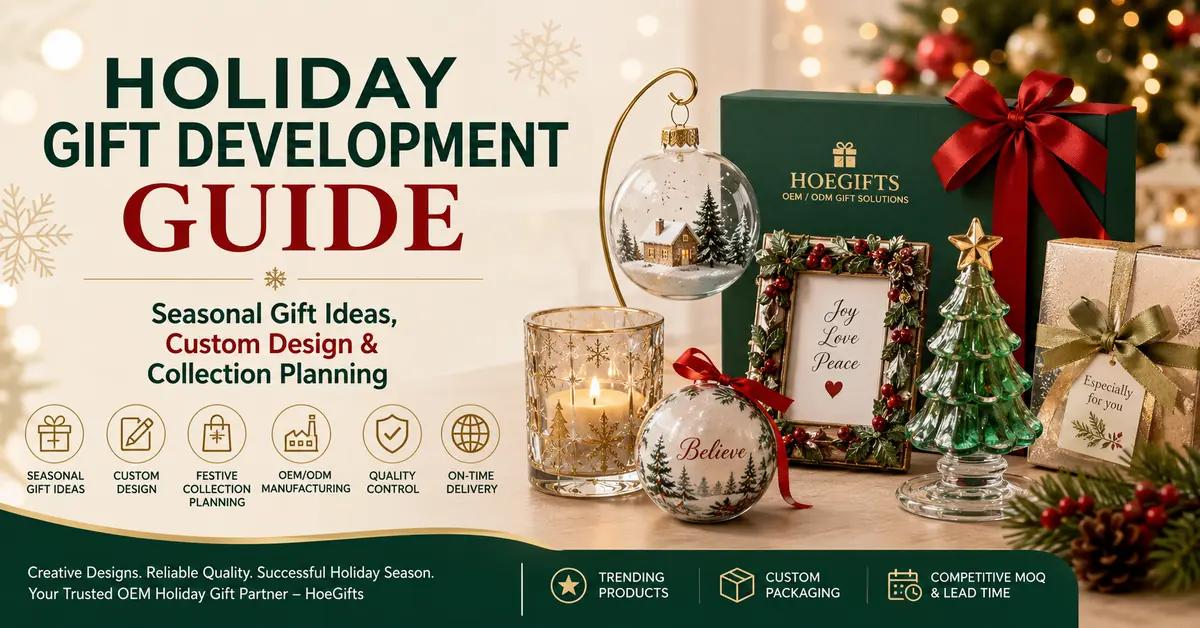 Holiday Gift Development Guide: Seasonal Product Ideas, Custom Design, and Collection Planning