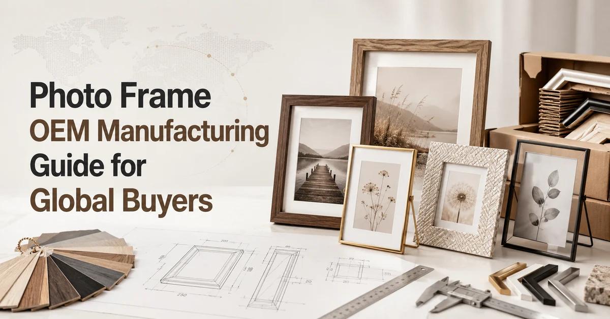 Photo Frame OEM Manufacturing: How HoeGifts Supports Custom Frame Production for Global Home Décor Buyers