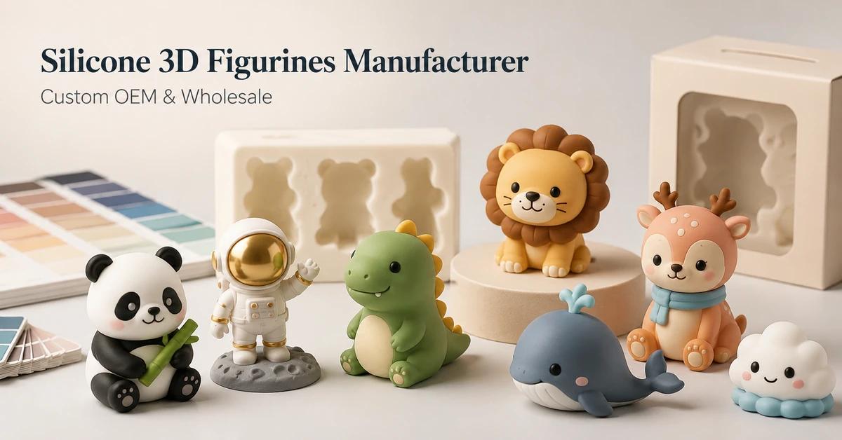 Silicone 3D Figurines Manufacturer Guide for Custom OEM and Wholesale Buyers