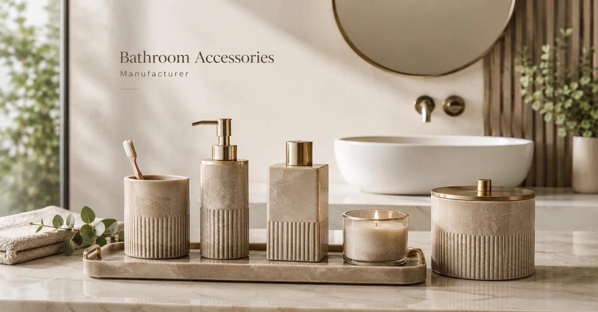 Bathroom Accessories Manufacturer Guide for Custom Bathroom Sets and Wholesale Home Décor Buyers