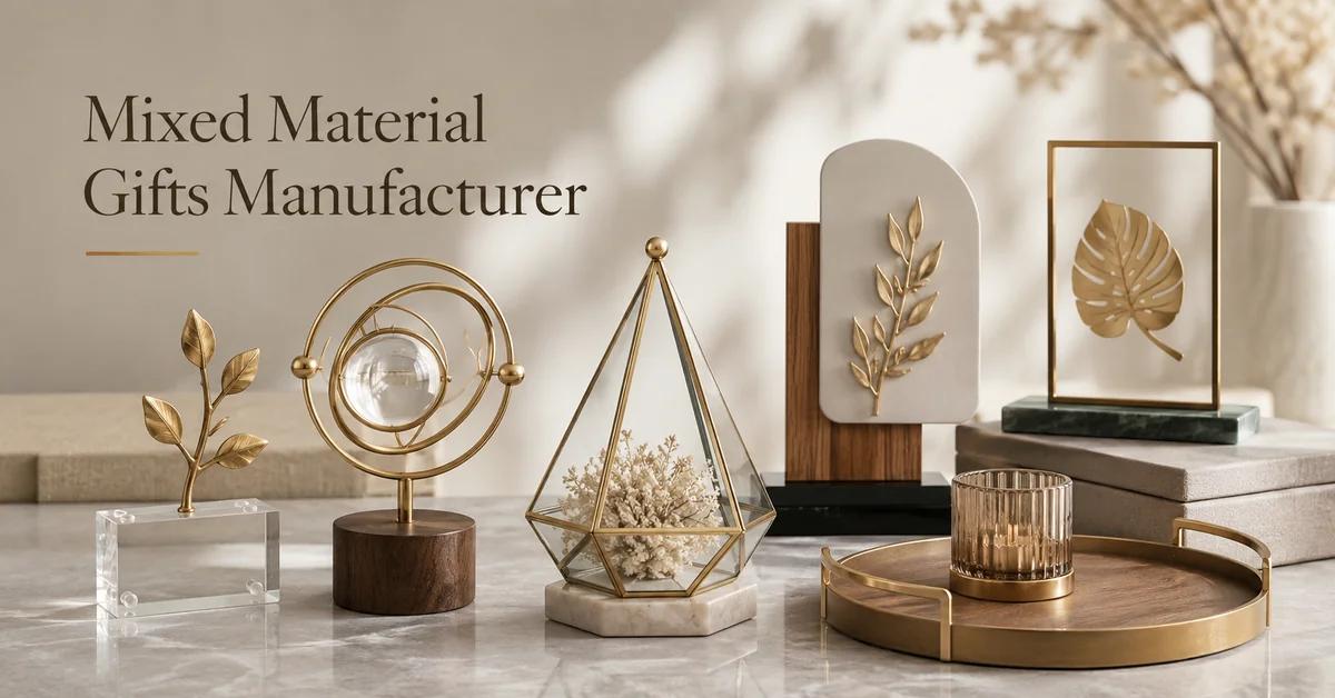 How to Choose a Mixed Material Gifts Manufacturer for Custom Home Décor and Wholesale Gift Programs